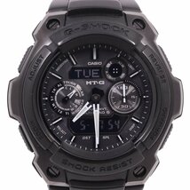 カシオ G-SHOCK MT-G ソーラー電波 メンズ 腕時計 オールブラック アナデジモデル コンポジットバンド MTG-1500B-1A1JF【いおき質店】_画像1