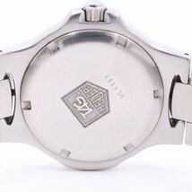 タグホイヤー キリウム クォーツ メンズ 腕時計 グレー文字盤 純正SSベルト WL1111【いおき質店】_画像9