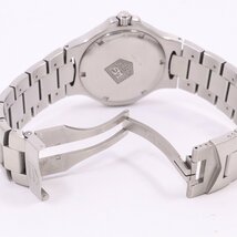 タグホイヤー キリウム クォーツ メンズ 腕時計 グレー文字盤 純正SSベルト WL1111【いおき質店】_画像6