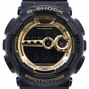 カシオ G-SHOCK ブラック×ゴールドシリーズ ビッグケース クォーツ メン