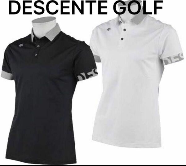 【美品】DESCENTE GOLF デサントゴルフ ポロシャツ 男性用 ポロシャツ 半袖ポロシャツ