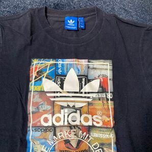 adidasネイビーTシャツ