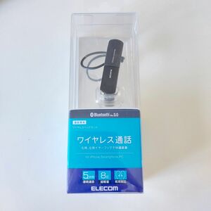 新品　ELECOM LBT-HS10PCBK Bluetooth　エレコム　通話専用Bluetoothヘッドセット （ブラック）