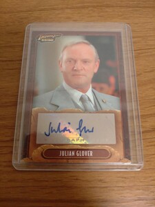 2008 TOPPS INDIANA JONES HERITAGE JULIAN GLOVER インディジョーンズ 直筆サインカード