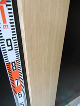 [3112138] 117cm×17.5cm×3.8cm☆タモ☆無垢板１枚板 木材 板 DIY 板材 天板 棚板 テーブル 看板 花台など種類豊富！_画像5
