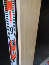 [3112138] 117cm×17.5cm×3.8cm☆タモ☆無垢板１枚板 木材 板 DIY 板材 天板 棚板 テーブル 看板 花台など種類豊富！_画像10