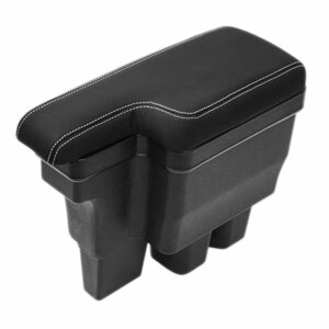  new model Suzuki Jimny car armrest console box storage in car box special design case armrest . leather style car supplies black & white 