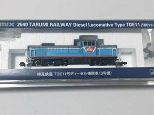 ◆TOMIX 2640 樽見鉄道TDE11形ディーゼル機関車(3号機) 未使用 美品◆