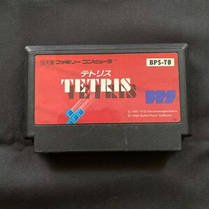 FC Famicom Tetris рабочее состояние подтверждено 