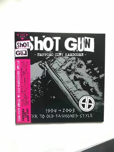 SHOT GUN 1994-2003 2LP+CD BLACK VINYL ジャパコア 札幌ハードコア F.O.A.D. レコード