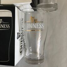 【送料無料】 未使用 5個セット ギネス GUINNESS コップ ガラス ビールグラス プレミアム ５個セット_画像2