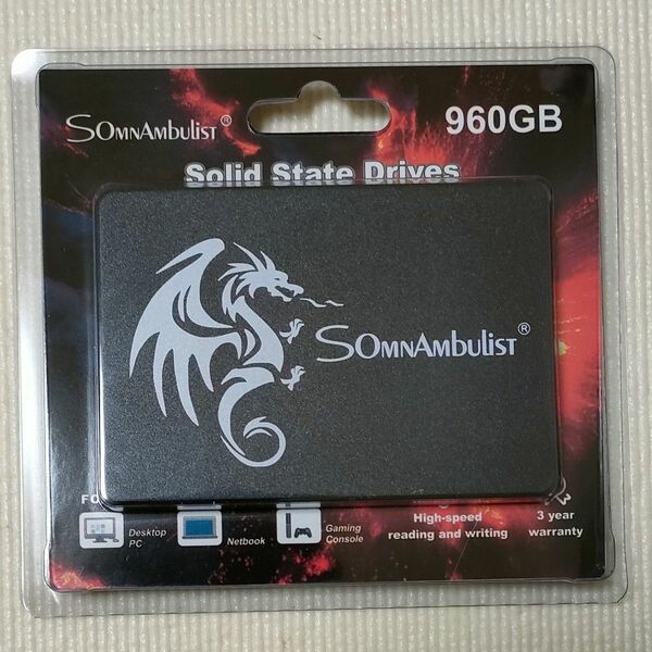 【新品】SomnAmbulist 960GB SSD 2.5インチ 1TB