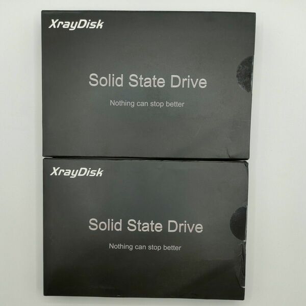 【新品】XrayDisk SSD m.2 nvme 512GB 2点セット