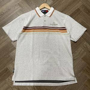  beautiful goods Munsingwear wear men's Golf wear polo-shirt with short sleeves S size 