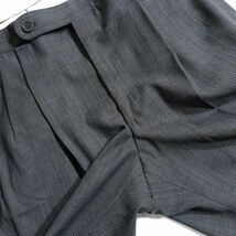 N.H SARTORIA N.H サルトリア 新品 定価14.3万 イタリア製 サマーウール 段返り ジャケット ベスト パンツ 3ピース スーツ ▲066▼bus9430d_画像8