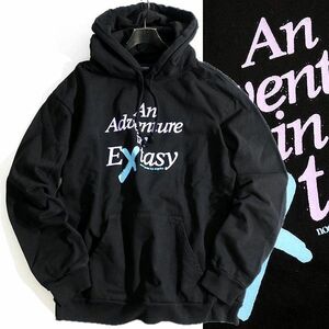 NOON GOONS ヌーングーンズ 定価1.9万 Exstasy Hoodie ループバックジャージー 長袖 フーディ プルオーバー パーカー XL ▲055▼bus9452c