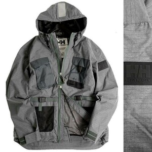 HELLY HANSEN ヘリーハンセン 定価7.9万 SEAWAY 2L JACKET 防水リップストップナイロン 2レイヤージャケット 53139 413 XL▲161▼bus7848e