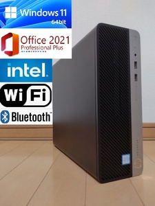 爆速PC【新品・最速M.2 SSD搭載】HP ProDesk400 / core i5 / 第8世代/ WiFi内蔵 / Win11 PRO 64bit / メモリ大容量16GB /Office2021 