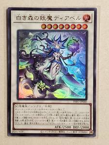 遊戯王《即決》INFO/ 白き森の妖魔ディアベル /ウルトラ/1枚