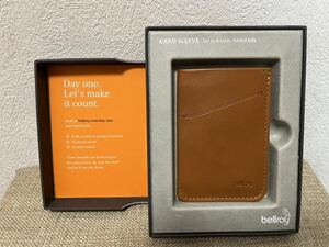 Bellroy Card Sleeve Terracotta
