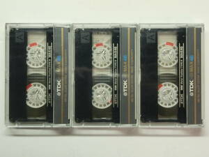 TDK MA-X( metal position )46 minute cassette tape (3 pcs set )