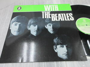 ドイツ盤 Dmm 圧巻 爆音 轟音 美盤/WITH THE BEATLES /ビートルズ ドイツ Beatles German/当時新品購入