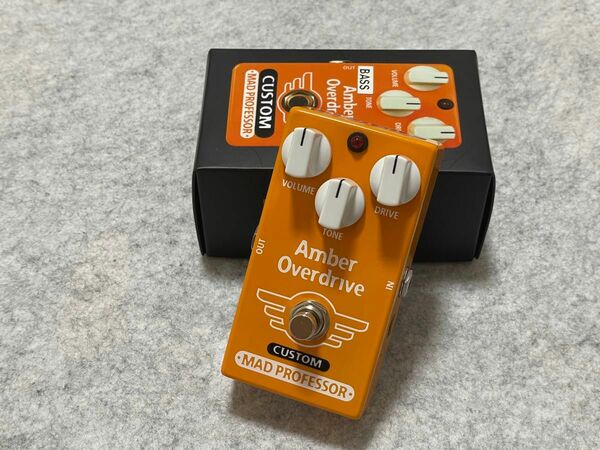 MAD PROFESSOR Amber Overdrive For Bass MOD