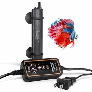 hygger デジタル-50W 熱帯魚・観賞魚対応 ヒーター 熱帯魚 温度調節 水槽水温管理用 水槽用ヒーター 111