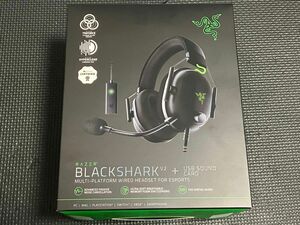 新品未開封 RAZER BLACKSHARK V2 + USB SOUND CARD RZ04-03230100-R3M1