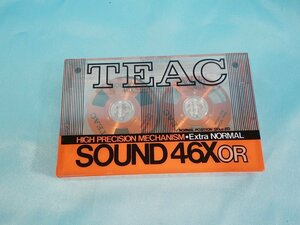 未開封！◆ TEAC SOUND 46X OR オレンジ ◆オープンリール型ノーマル・カセットテープ◆