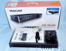 ◆ TASCAM US-16ｘ08 USB2.0 Audio Interface/Mic Preamp タスカム オーディオインターフェイス ◆_画像1