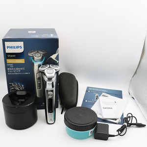  beautiful goods PHILIPS Philips 9000 series S9985/50 wet & dry electric shaver 2022 year made original box equipped 