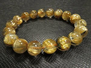 g1300 jpy * sun [ Taichi n rutile ] crystal bracele M*11mm regular price 5.2 ten thousand jpy 