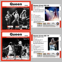 【スペシャル版】QUEEN LIVE CD1+2+3+4+5+6+7+8 超大全集 まとめて70アルバムMP3CD 8P￠_画像2