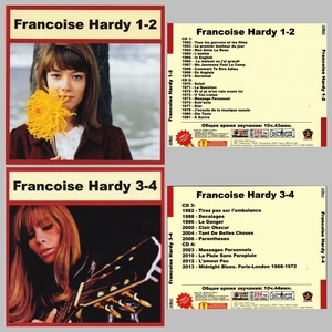 【スペシャル版】FRANCOISE HARDY CD1+2+3+4 超大全集 まとめて32アルバムMP3CD 4P∞