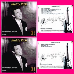 BUDDY RICH CD5+CD6 大全集 MP3CD 2P￠