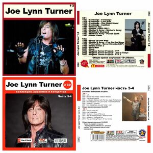【スペシャル版】JOE LYNN TURNER CD1+2+3+4 NEW 超大全集 まとめて32アルバムMP3CD 4P♪