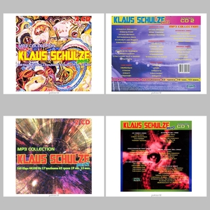 【スペシャル版】KLAUS SCHULZE CD1+2+3+4 超大全集 まとめて29アルバムMP3CD 4P☆