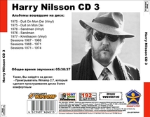 HARRY NILSSON CD2+CD3 大全集 MP3CD 2P￠_画像3