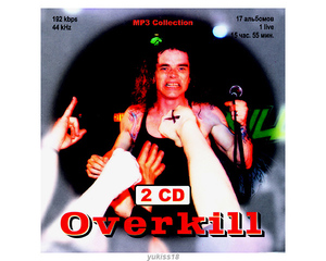 OVERKILLオー ヴァーキル 大全集 196曲 MP3CD 2P☆