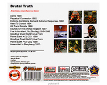 BRUTAL TRUTH ブルータル・トゥルース 大全集 170曲 MP3CD♪_画像2