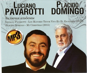 LUCIANO PAVAROTTI & PLACIDO DOMINGO 大全集 MP3CD 1P∝