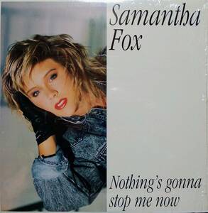 【12's Euro Beat】Samantha Fox「Nothing's Gonna Stop Me Now」オリジナル US盤 シュリンク付！