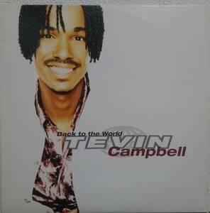 【12's R&B】Tevin Campbell「Back To The World」Promo US盤