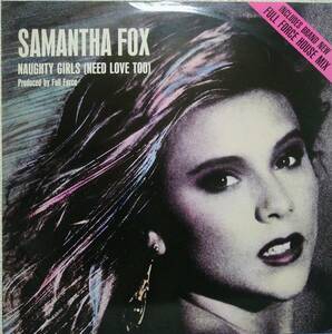 【12's Euro Beat】Samantha Fox「Naughty Girls (Need Love Too)」UK盤