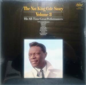 【LP Jazz Vocal】Nat King Cole「The Nat King Cole Story Volume 3」US盤 未使用 未開封シールド！