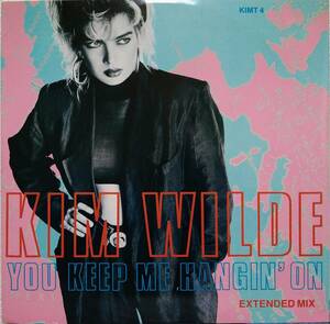 【12's 洋Pop Dance】Kim Wilde「You Keep Me Hangin' On (Extended Mix)」オリジナル UK盤