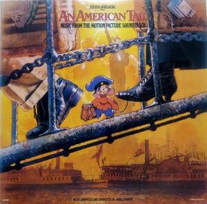 【LP OST】An American Tail（アメリカ物語）Music From The Motion Picture Soundtrack オリジナル US盤 Linda Ronstadt & James Ingram！