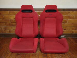 ★RECARO SR3 レッド Type-R純正 左右セット★ 