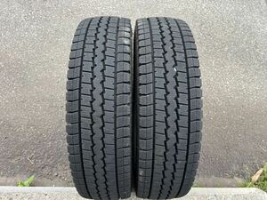 バリ山　ダンロップ WINTERMAXX LT03 205/85R16 117/115L LT スタットレスタイヤ2本